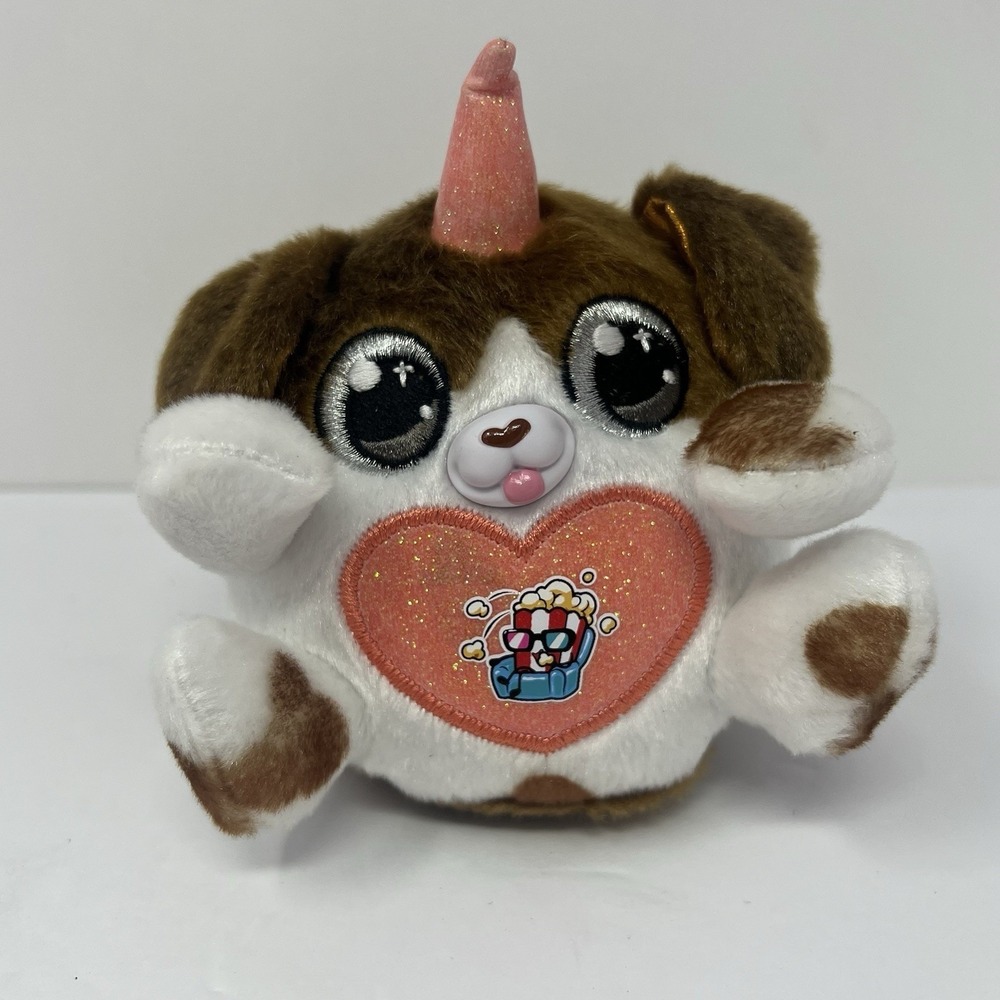 Zuru Rainbocorns Puppycorn Plush Stuffed Animal Toy Colorful Puppy Collectible